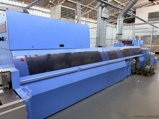 Klebebindelinie mit Gazeanbringung MÜLLER MARTINI ‘Acoro A5’ Perfect Binding Line