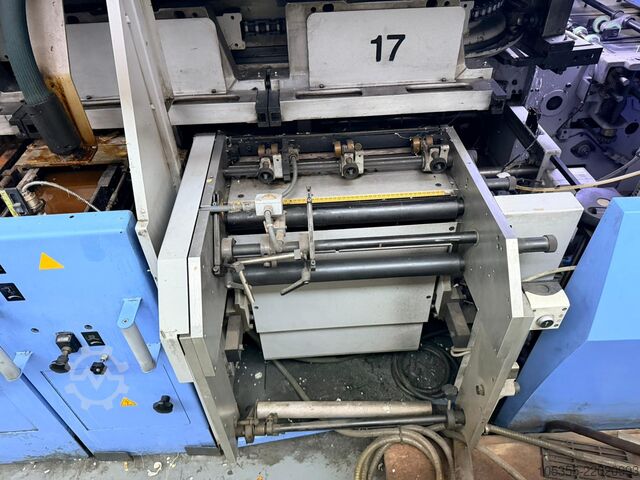 Klebebindelinie mit Gazeanbringung MÜLLER MARTINI ‘Acoro A5’ Perfect Binding Line