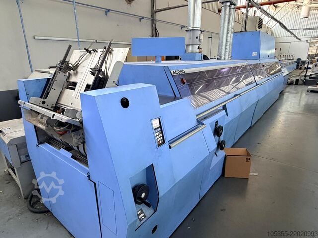 Klebebindelinie mit Gazeanbringung MÜLLER MARTINI ‘Acoro A5’ Perfect Binding Line