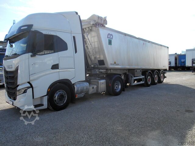 Damperli yarı römork Menci S-WAY 510 + VASCA MENCI 46 mc