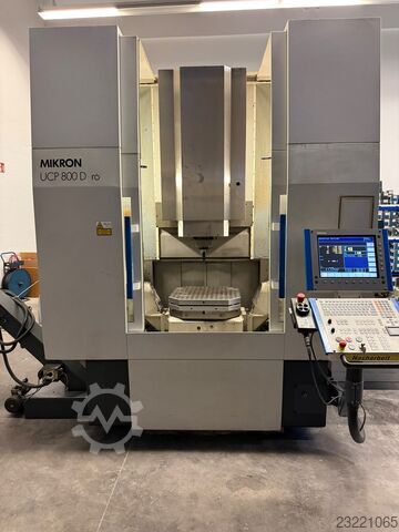 Centro di lavoro CNC a 5 assi Mikron UCP 800 Duro
