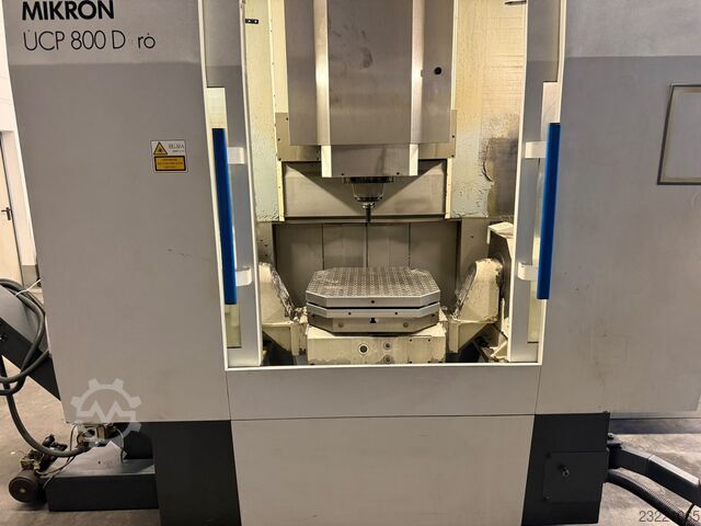 Centro di lavoro CNC a 5 assi Mikron UCP 800 Duro