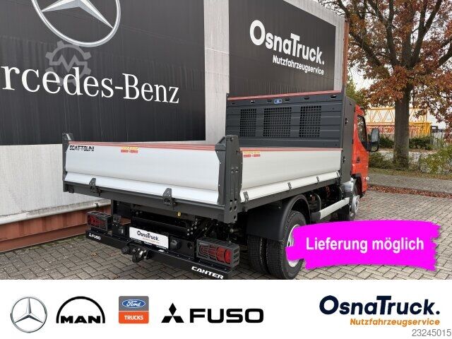 Kiper kombi FUSO Canter 4C15e Hinterkipper+Box Klima, Kamera, AHK
