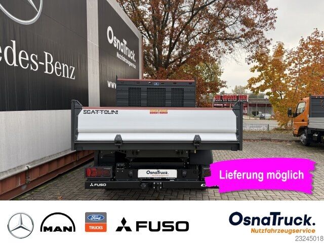 Trostrani kiperski kamion FUSO Canter 4C15e Hinterkipper+Box Klima, Kamera, AHK