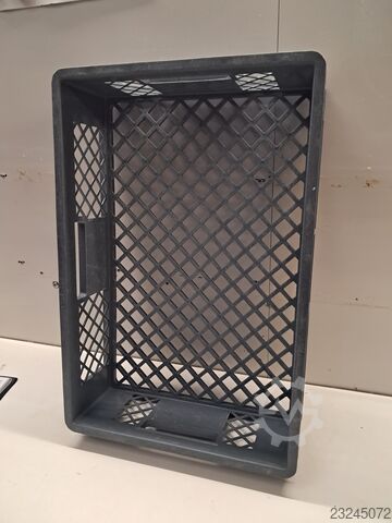 Bagerikasser 60 × 40 × 15 cm, grå  