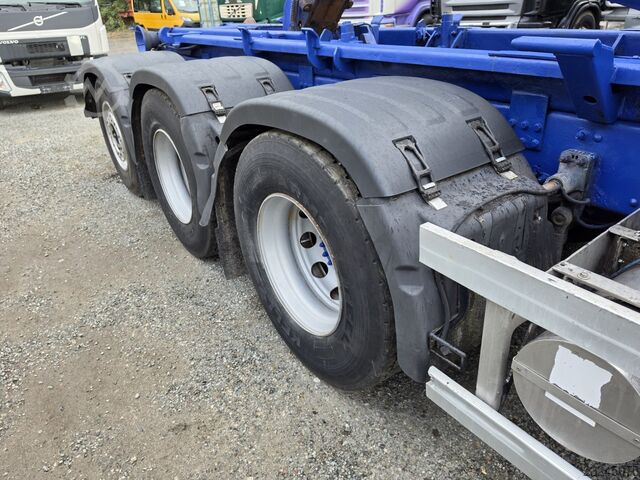 Camião porta-contentores de gancho Volvo FH-440 8x4 Lift+Lenk HIAB Multilift