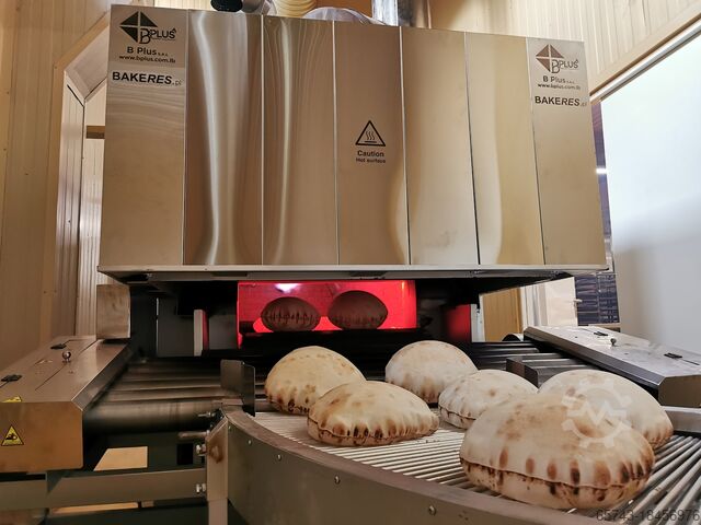 Tunneloven voor Arabisch brood B Plus Bakeres