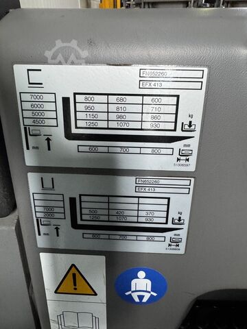 EFX 413 X + i = Wire Guidance !! Triplex FFL !! JUNGHEINRICH EFX 413 X + i = Wire Guidance !! Triplex FFL !!