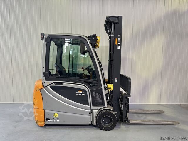 RX 20 - 20 L * Atex Miretti EX 2G / Zone 1 * Triplex FFL !! STILL RX 20 - 20 L * Atex Miretti EX 2G / Zone 1 * Triplex FFL !!