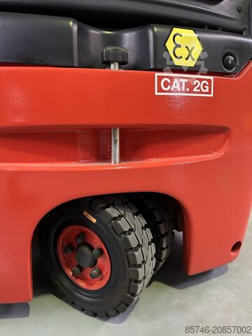 E 16 - 386 / 02 Evo - Atex Proplan EX 2G / Zone 1 * Triplex FFL !! NEW battery !! LINDE E 16 - 386 / 02 Evo - Atex Proplan EX 2G / Zone 1 * Triplex FFL !! NEW battery !!