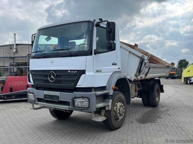 Sklápěcí vůz MERCEDES-BENZ Axor 1823 AK 4x4 2-Achs Allradkipper Meiller