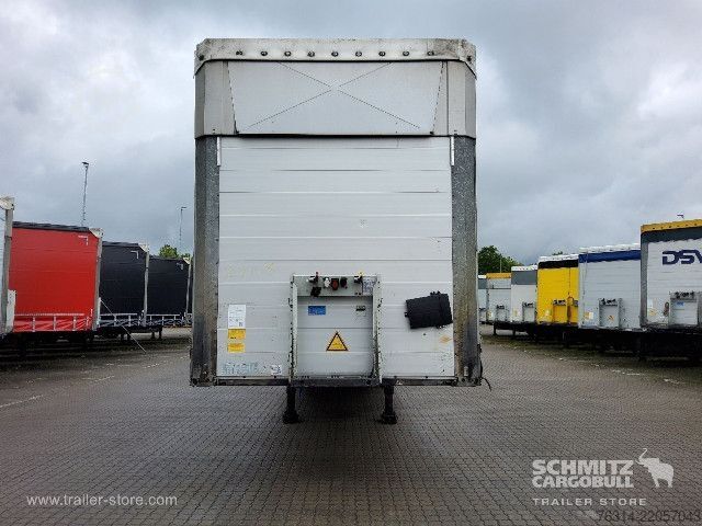 Brandalı açık yarı römork Schmitz Cargobull Curtainsider Mega Getränke