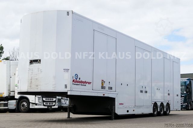 Biltransporter sættevogn KÄSSBOHRER SP 9-16 geschlossener Autotransporter