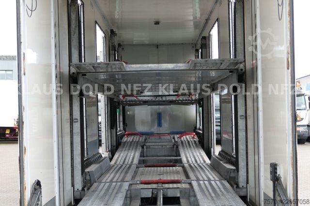 Biltransporter sættevogn KÄSSBOHRER SP 9-16 geschlossener Autotransporter