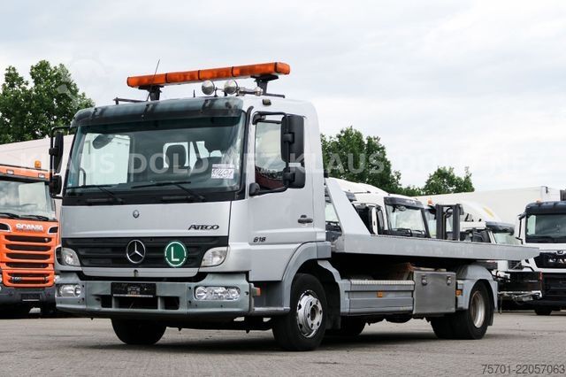 Bjærgningsvogn MERCEDES-BENZ Atego 818 Abschleppwagen Seilwinde