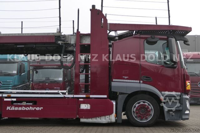 Biltransport lastbil MERCEDES-BENZ Antos 2443 Autotransp. Kässbohrer Supertrans