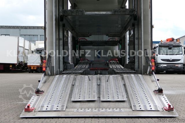 Biltransport lastbil MERCEDES-BENZ Actros 1846 BigSpace Kässbohrer Komplettzug