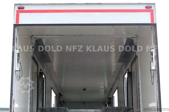 Biltransport lastbil MERCEDES-BENZ Actros 1846 BigSpace Kässbohrer Komplettzug
