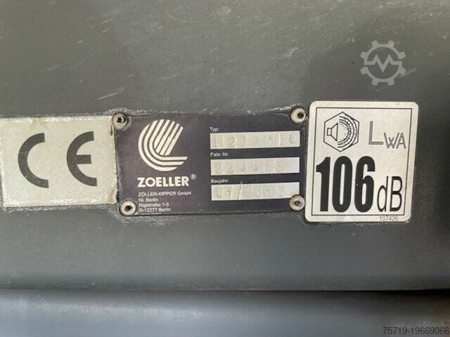 Vuilniswagen Mercedes-Benz 2633 Econic 6x2 EEV Haller X1