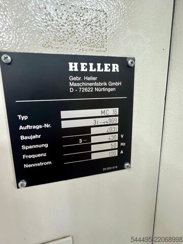 Yatay işleme merkezi HELLER MC16