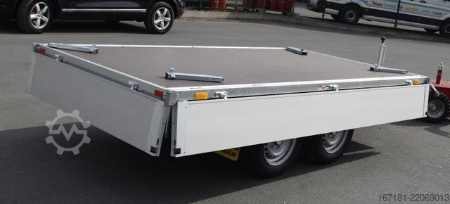 Open aanhangwagen HUMBAUR HT 203116 - Tandemanhänger