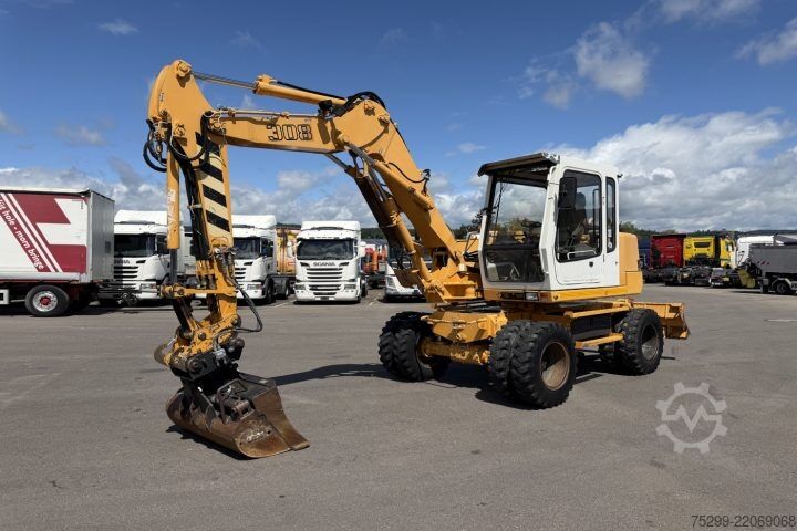 Yol silindiri Liebherr 308 Mobilbagger / Swiss-Vehicle