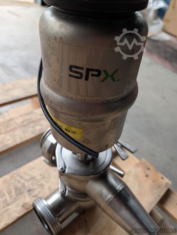 Válvula de comutação APV SPX W44-2,5" NO-CU41-S-DC-1234