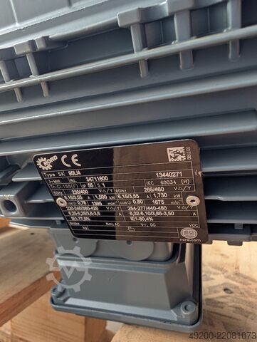 Pohon míchačky s míchadlem z nerezové oceli Nord Drivesystem SK 9012.1AFBH VL2-90L/4