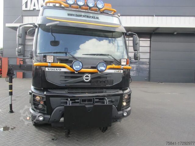Kipper met kraan Volvo FMX 500 8x4 EFFER 255/6S + Kipper