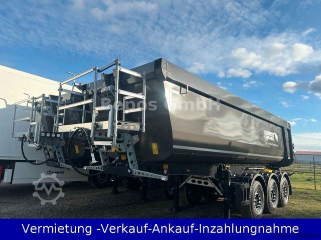 Kippers oplegger SCHMITZ CARGOBULL auf Lager-SKI SL 7.2 "HardoxStahlrundmulde-28m³