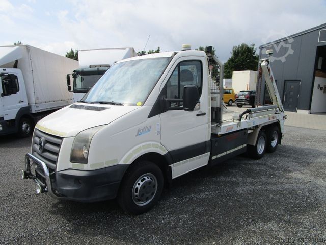 Kiepwagen bestelauto MAN Crafter 163 PS.*Teleskop Absetzer+3-Achser+KLIMA