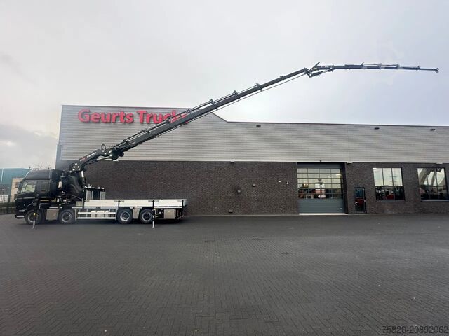 Vrachtwagen met kraan DAF CF 450 8X2 + HIAB 858E-8 + JIB 150X-6 JDC KRAAN...