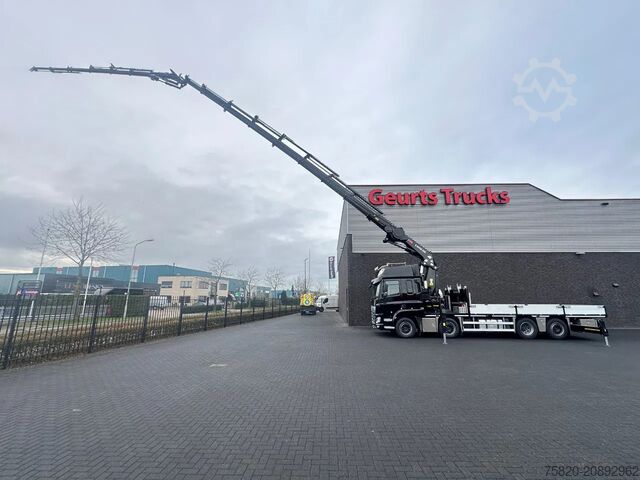 Vrachtwagen met kraan DAF CF 450 8X2 + HIAB 858E-8 + JIB 150X-6 JDC KRAAN...