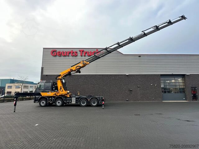 Vrachtwagen met kraan Volvo FH 480 8X4 TREKKER + EFFER 1355/8S KRAAN/KRAN/C...