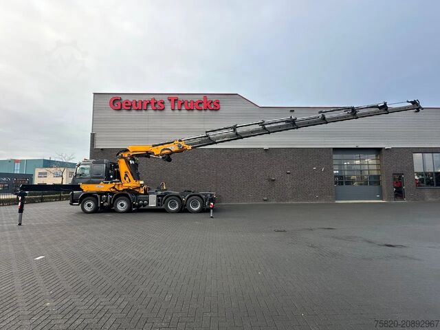 Vrachtwagen met kraan Volvo FH 480 8X4 TREKKER + EFFER 1355/8S KRAAN/KRAN/C...