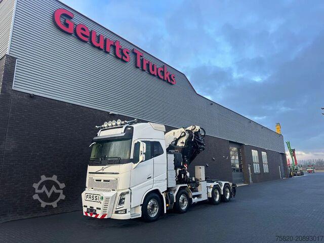 Crane truck Volvo FH 16.650 8X4 TREKKER-BAKWAGEN COMBI + FASSI F1...