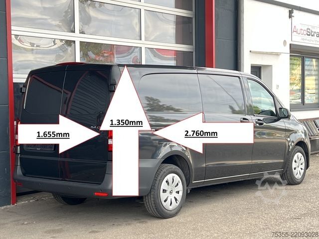 Kastenwagen MERCEDES-BENZ Vito 114 CDI extrlang Klima Kamera Navi Tempomat