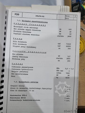 FOD-langsschrijnwerkerij Linia do wzdłużnego łączenia drewna fod dlwb