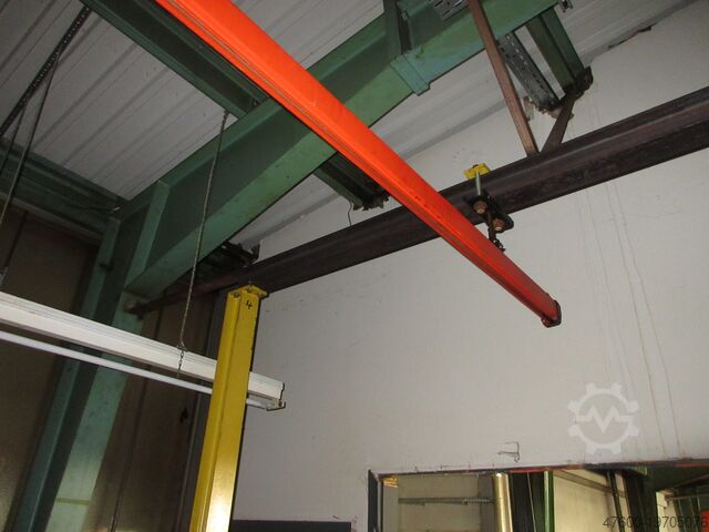 Kranhimmel Kran Hallenkran Krananlage Demag Portalkran Hallenkran Stahlbau Demag PK Kettenzug 125Kg 0,125t 10x3,5m