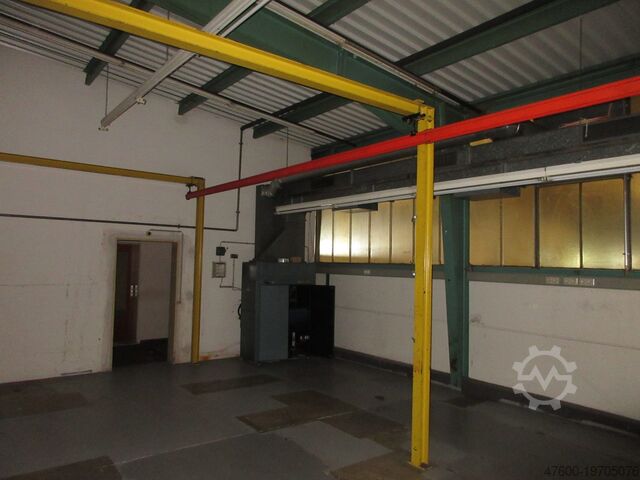 Bovenloopkraan, halkraan, kraaninstallatie Demag Portalkran Hallenkran Stahlbau Demag PK Kettenzug 125Kg 0,125t 10x3,5m