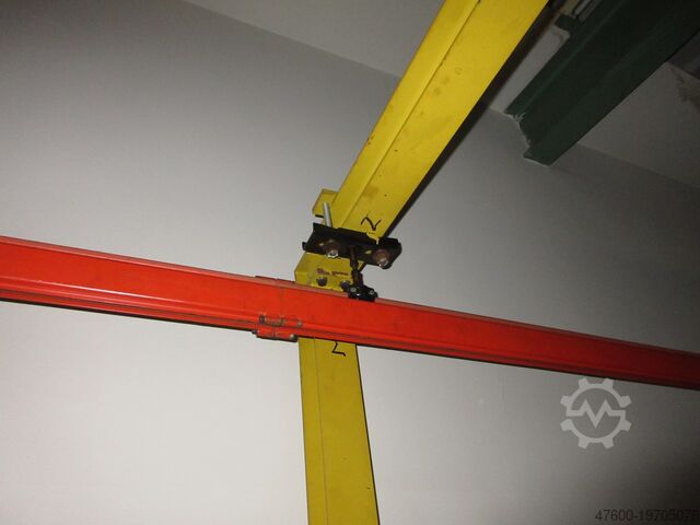 Bovenloopkraan, halkraan, kraaninstallatie Demag Portalkran Hallenkran Stahlbau Demag PK Kettenzug 125Kg 0,125t 10x3,5m