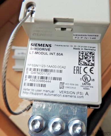 Moduł mocy Siemens 6SN1123-1AA00-0CA2 SIMODRIVE 611