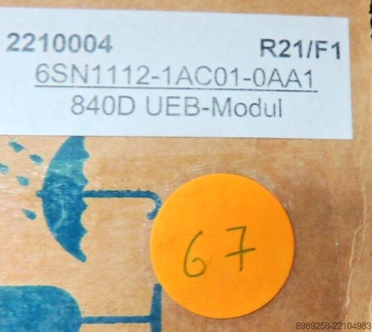 Moduł nadzorujący Siemens 6SN1112-1AC01-0AA1