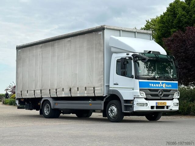 Koffer Mercedes-Benz Atego 1218 bakwagen met laadklep 2000kg!