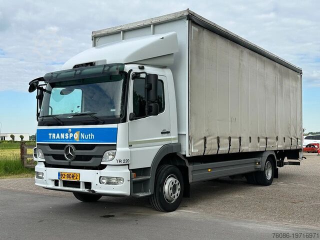 Koffer Mercedes-Benz Atego 1218 bakwagen met laadklep 2000kg!