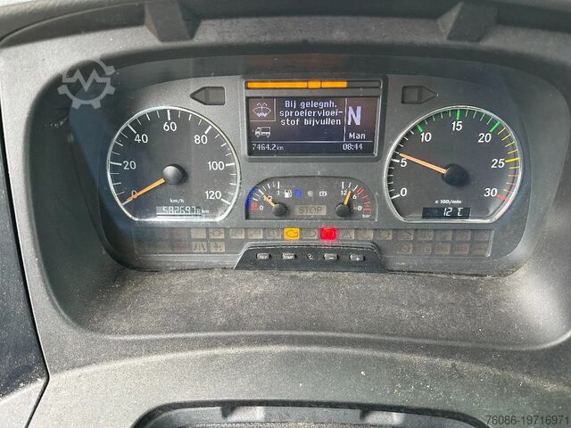 Koffer Mercedes-Benz Atego 1218 bakwagen met laadklep 2000kg!