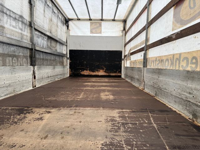 Furgone centinato MAN 8.180 TGL BL Schiebeplane Klima 3 Sitzer