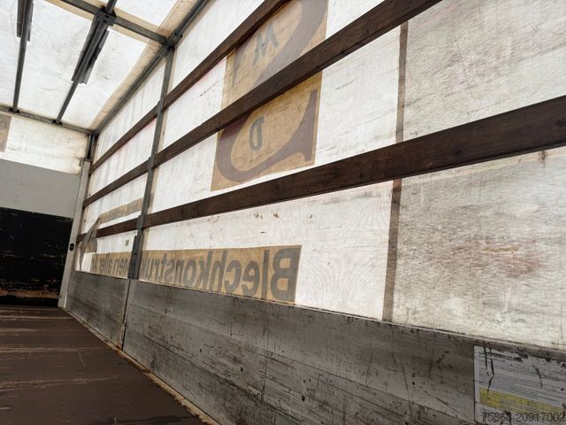 Furgone centinato MAN 8.180 TGL BL Schiebeplane Klima 3 Sitzer