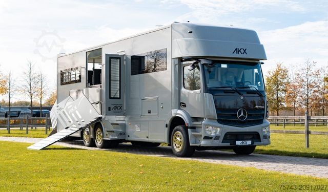 Camion per bestiame MERCEDES-BENZ ACTROS S  2640 AKX . POP-OUT 7 Pferde
