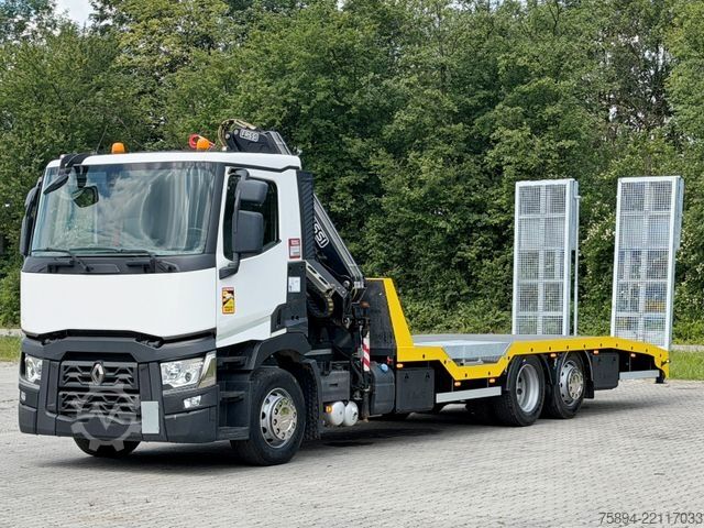 Żuraw samochodowy RENAULT T 380 * Abschleppwagen 7,40m* KRAN/FUNK * TOP
